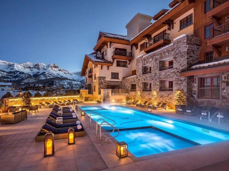 Luxury Auberge Madeline Residence Building Telluride Exterior photo